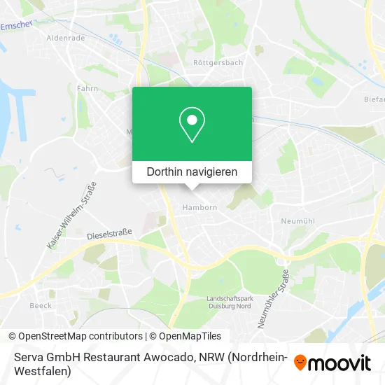 Serva GmbH Restaurant Awocado Karte