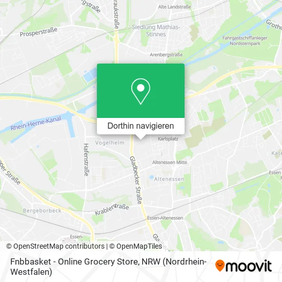 Fnbbasket - Online Grocery Store Karte