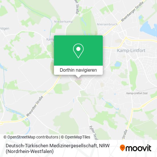 Deutsch-Türkischen Medizinergesellschaft Karte