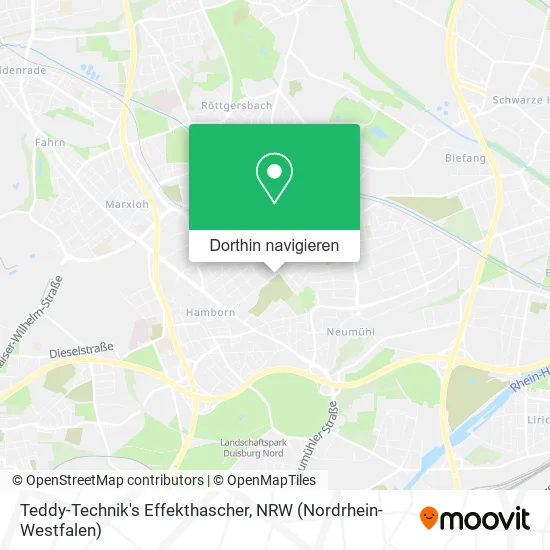 Teddy-Technik's Effekthascher Karte