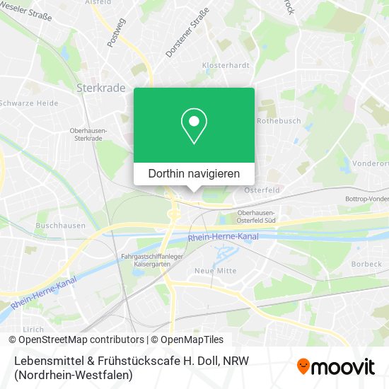 Lebensmittel & Frühstückscafe H. Doll Karte