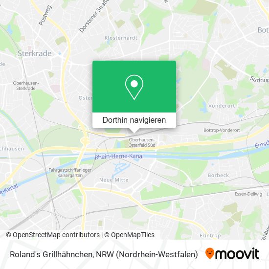 Roland's Grillhähnchen Karte