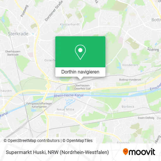 Supermarkt Huski Karte