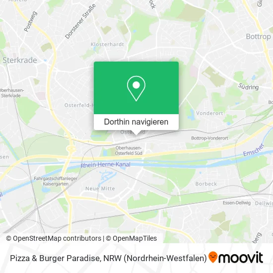 Pizza & Burger Paradise Karte