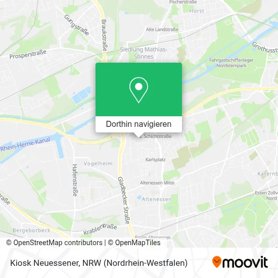 Kiosk Neuessener Karte