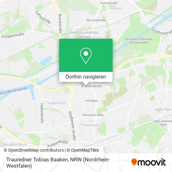 Trauredner Tobias Baaken Karte