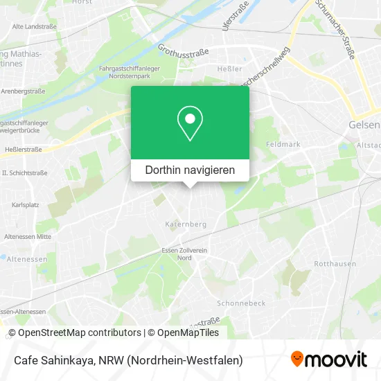 Cafe Sahinkaya Karte