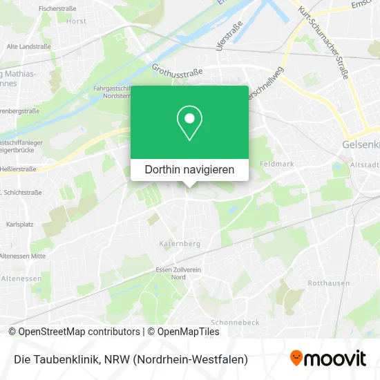 Die Taubenklinik Karte