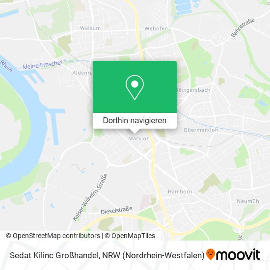 Sedat Kilinc Großhandel Karte