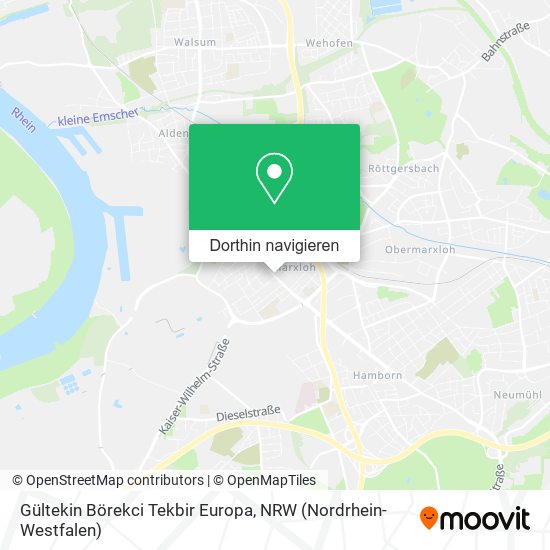 Gültekin Börekci Tekbir Europa Karte
