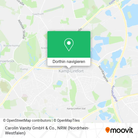 Carolin Vanity GmbH & Co. Karte