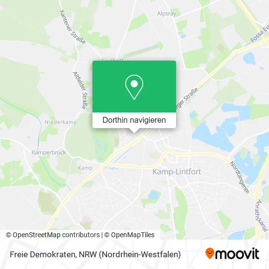 Freie Demokraten Karte