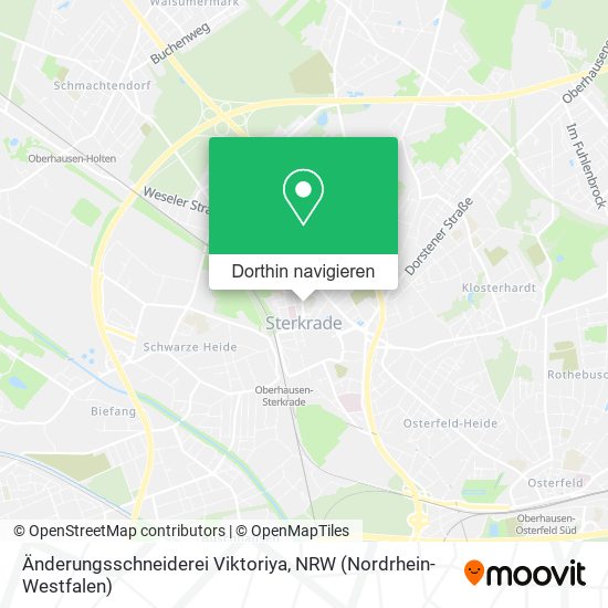 Änderungsschneiderei Viktoriya Karte