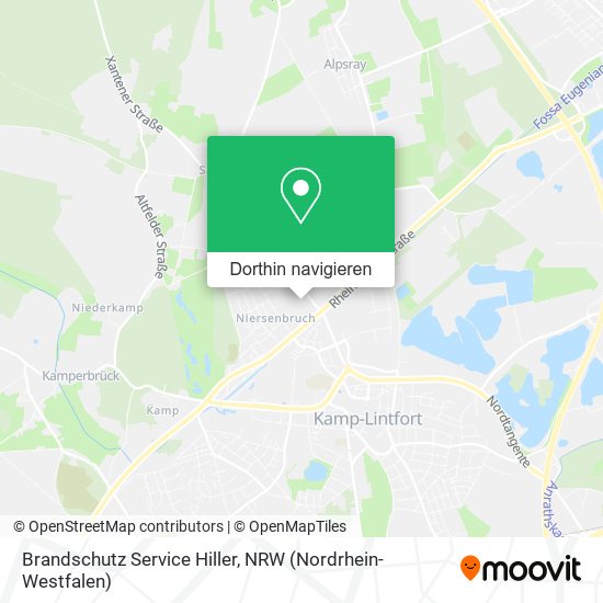 Brandschutz Service Hiller Karte