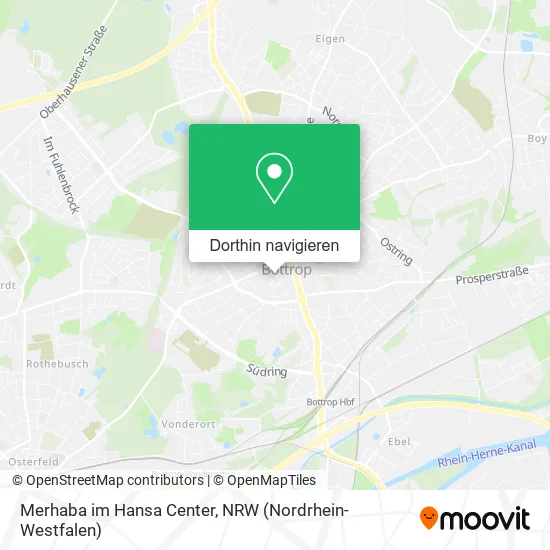 Merhaba im Hansa Center Karte