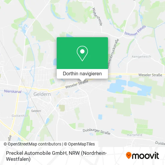 Preckel Automobile GmbH Karte