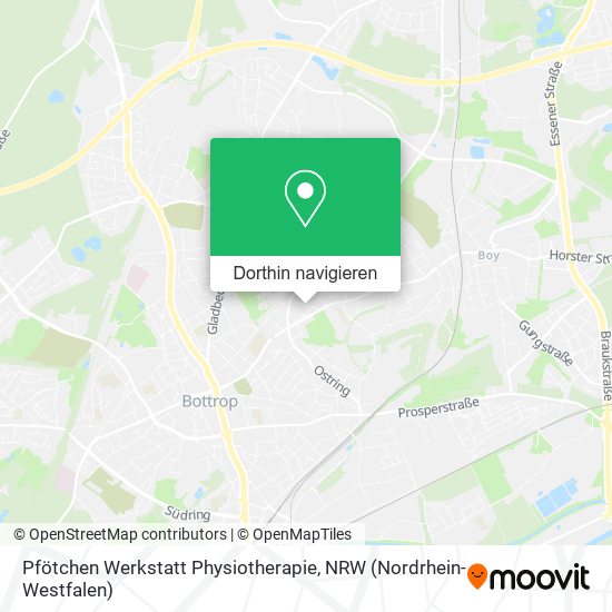 Pfötchen Werkstatt Physiotherapie Karte