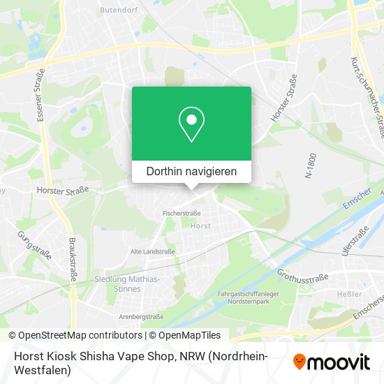 Horst Kiosk Shisha Vape Shop Karte