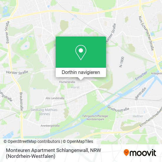 Monteuren Apartment Schlangenwall Karte