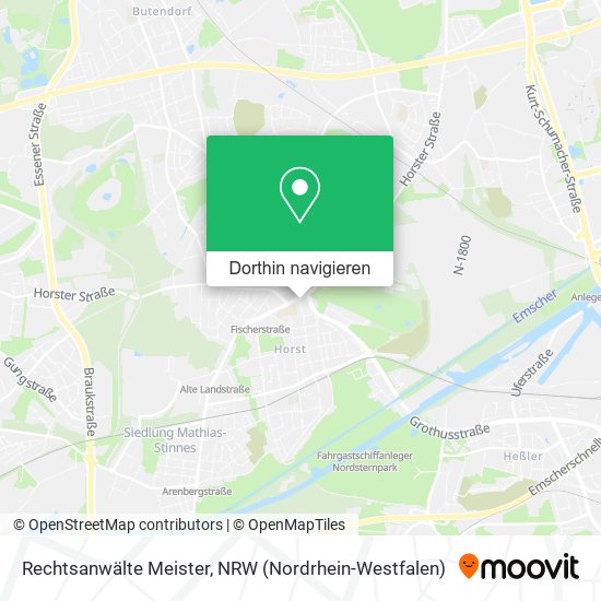 Rechtsanwälte Meister Karte