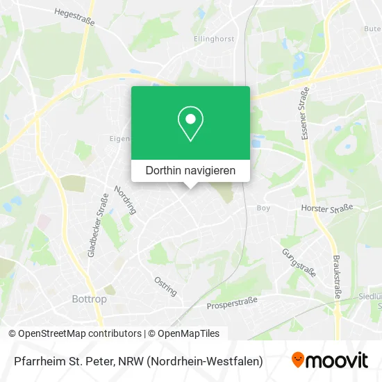 Pfarrheim St. Peter Karte