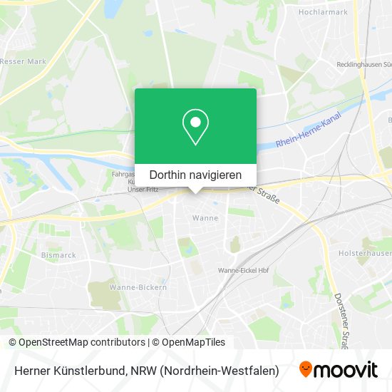 Herner Künstlerbund Karte