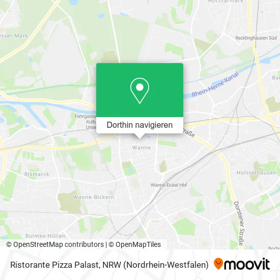 Ristorante Pizza Palast Karte