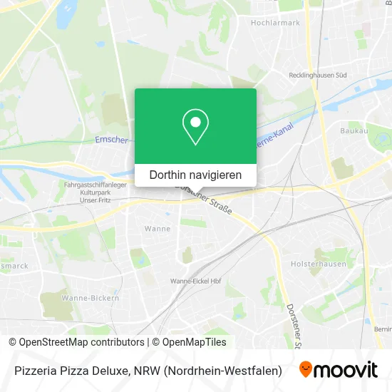 Pizzeria Pizza Deluxe Karte