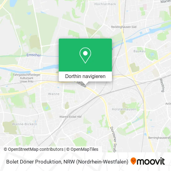 Bolet Döner Produktion Karte