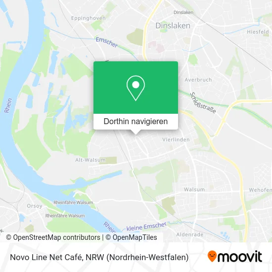 Novo Line Net Café Karte