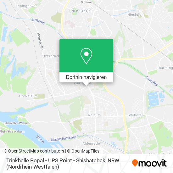 Trinkhalle Popal - UPS Point - Shishatabak Karte