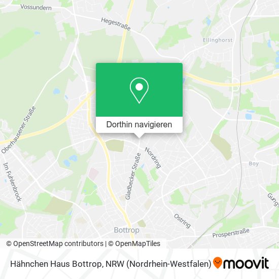Hähnchen Haus Bottrop Karte