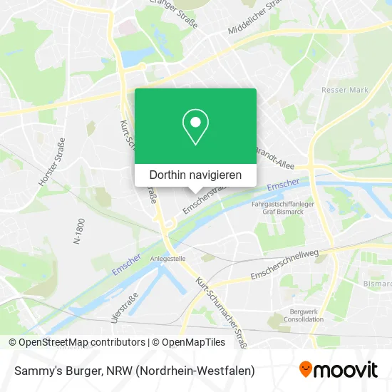 Sammy's Burger Karte