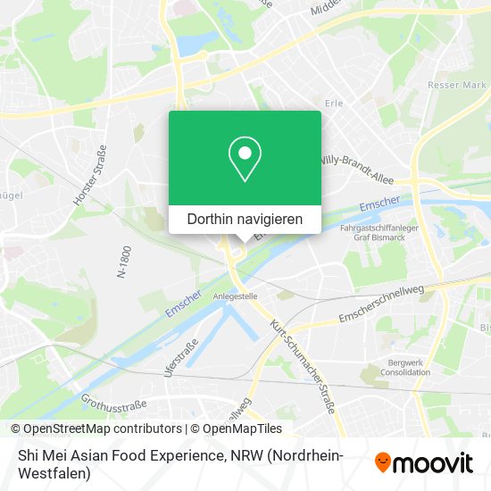 Shi Mei Asian Food Experience Karte