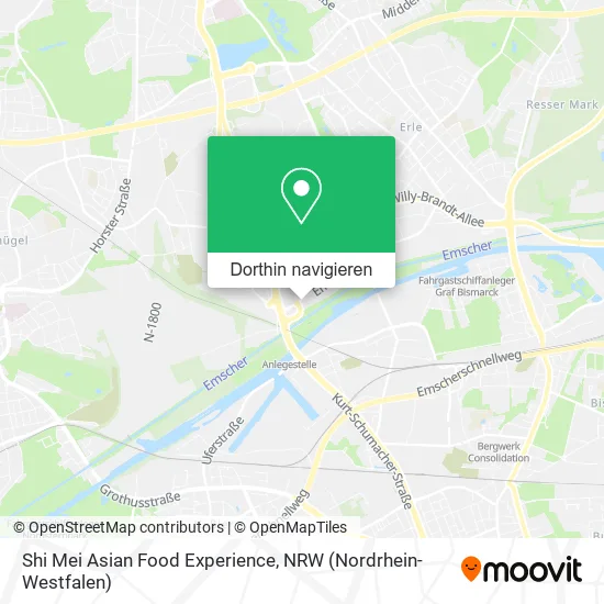 Shi Mei Asian Food Experience Karte