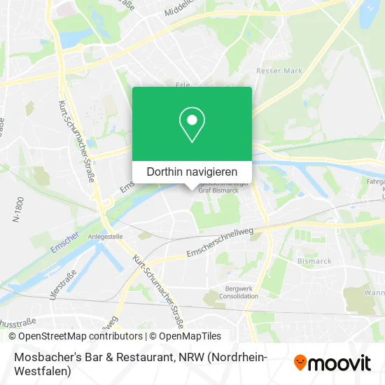 Mosbacher's Bar & Restaurant Karte