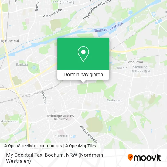My Cocktail Taxi Bochum Karte