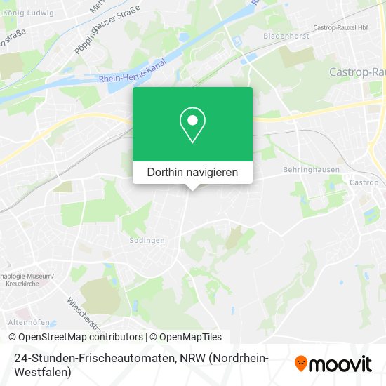24-Stunden-Frischeautomaten Karte