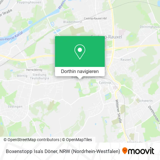 Boxenstopp Isa's Döner Karte