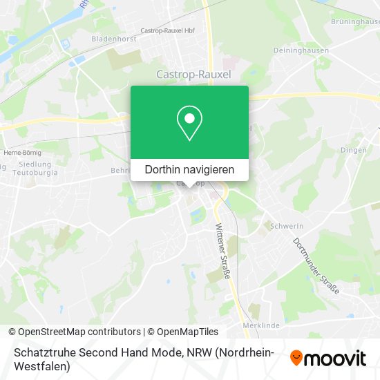 Schatztruhe Second Hand Mode Karte