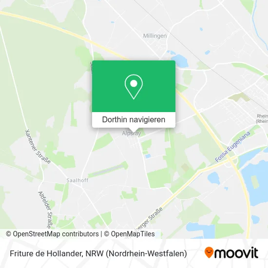 Friture de Hollander Karte