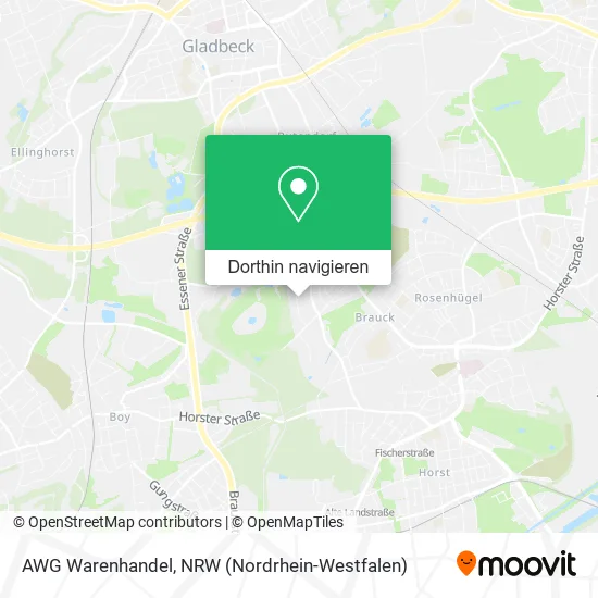 AWG Warenhandel Karte