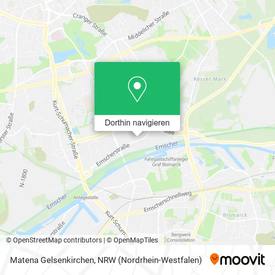 Matena Gelsenkirchen Karte