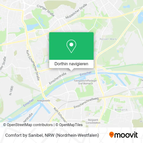 Comfort by Sanibel Karte