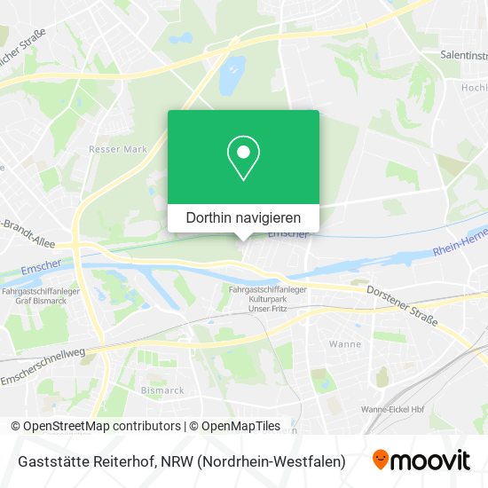Gaststätte Reiterhof Karte