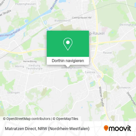 Matratzen Direct Karte