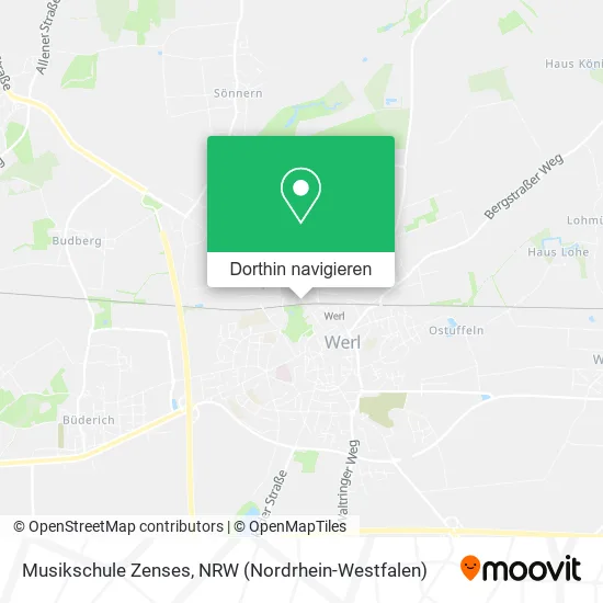 Musikschule Zenses Karte