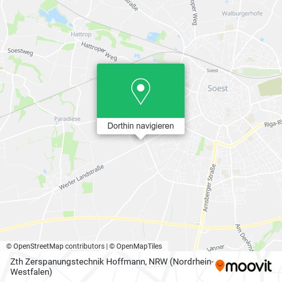 Zth Zerspanungstechnik Hoffmann Karte