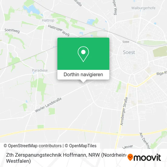 Zth Zerspanungstechnik Hoffmann Karte