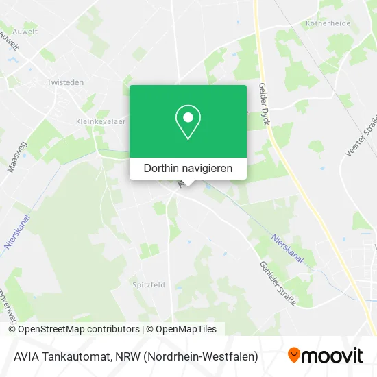 AVIA Tankautomat Karte